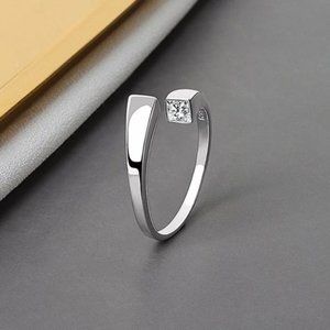 925 Sterling silver adjustable Ring